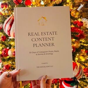 Real Estate Content Planner - White